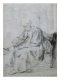 Gabriel Metsu - La faiseuse de crêpes - Giclee Baskı Gabriel Metsu - La faiseuse de crêpes - Giclee Baskı