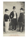 The Three Elton. Humoristische Feinkomische Akrobaten Giclee Print