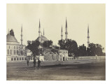 La mosquée du Sultan Achmet reproduction procédé giclée par Felice Beato
