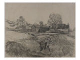 La Ferme du père Eloi Reproduction procédé giclée par Vincent van Gogh