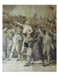Le serment du Jeu de Paume, 20 juin 1789 Lámina giclée por Jacques-Louis David Le serment du Jeu de Paume, 20 juin 1789 Lámina giclée por Jacques-Louis David