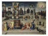 La sibylle de Tibur reproduction procédé giclée par Antoine Caron