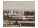 The Upper Series of Fountains Playing in the Grounds Giclee Print by Joseph Warren Zambra
