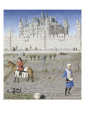 Les Très Riches Heures du duc de Berry Giclee Print
