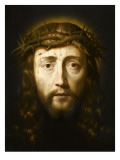 La Sainte Face couronnée d'épines reproduction procédé giclée par Philippe De Champaigne