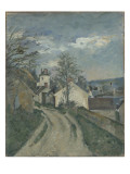 La maison du Dr Gachet à Auvers Reproduction procédé giclée par Paul Cézanne