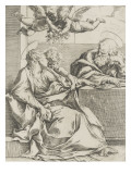 La Sainte Famille reproduction procédé giclée par Guido Reni