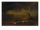 Le Pandemonium (Milton, Paradise Lost) Giclée-Druck von John Martin
