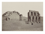 Thèbes : temple du Ramesseum Giclee-trykk av Henri Béchard Thèbes : temple du Ramesseum Giclee-trykk av Henri Béchard