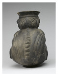Vase Round Bottom Type Aribalo "Shaped Male Character Giclee Print