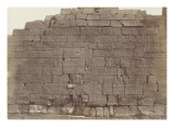 Thèbes, temple du Ramasseum, le pylône Giclee-trykk av Henri Béchard Thèbes, temple du Ramasseum, le pylône Giclee-trykk av Henri Béchard