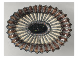 Corbeille sur pied reproduction procédé giclée par Bernard Palissy