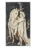 Licornes Giclee Print by Gustave Moreau