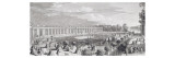 Planche 33: Vue du Grand Trianon prise du côté du Parterre vers 1730 (endroits remarquables du Giclee Print by Jacques Rigaud