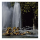 Vue du parc: bassin d'Apollon: Le char d'Apollon, 1668-1670 Reproduction procédé giclée par Jean-Baptiste Tuby
