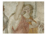 Vénus et les Grâces offrant des présents à une jeune fille Giclee Print by Sandro Botticelli