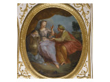 Vertumne et Pomone Giclee-trykk av Nicolas Bertin