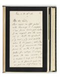 Volume Iii: Letter-Autograph, Fere, This 20 Xbre 96 Giclee Print by Etienne Moreau-Nelaton