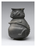 Vase Round Bottom Type Aribalo "Shaped Male Character Giclee Print