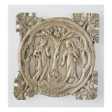 Valve de boîte à miroir : scène galante Lámina giclée Valve de boîte à miroir : scène galante Lámina giclée