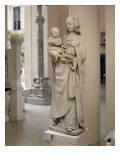 Vierge et l'Enfant dite la Vierge d'Olivet reproduction procédé giclée