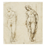 Deux études de femme nue Giclee Print by Cesare Da Sesto