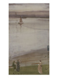 Variations en violet et vert reproduction procédé giclée par James Abbott McNeill Whistler