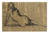 Femme assise de dos Lámina giclée por Jean Jacques Henner Femme assise de dos Lámina giclée por Jean Jacques Henner