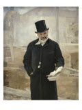Adolphe Alphand (1817-1891), directeur des travaux de Paris sous le Second Empire Reproduction procédé giclée par Alfred Roll