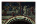La Cène et Melchisédech offrant du pain et du vin, bénit Abraham, cinquième Lámina giclée por Hippolyte Flandrin La Cène et Melchisédech offrant du pain et du vin, bénit Abraham, cinquième Lámina giclée por Hippolyte Flandrin