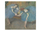 Deux danseuses au repos ou Danseuses en bleu Lámina giclée por Edgar Degas Deux danseuses au repos ou Danseuses en bleu Lámina giclée por Edgar Degas