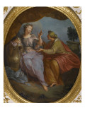 Vertumne et Pomone Giclee-trykk av Nicolas Bertin