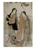 Femmes des marais salants Giclee Print by Torii Kiyonaga
