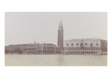Venise, vue du palais des Doges et du Campanile reproduction procédé giclée