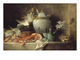 Vase, homard, fruits et gibier Lámina giclée por Anne Vallayer-coster Vase, homard, fruits et gibier Lámina giclée por Anne Vallayer-coster