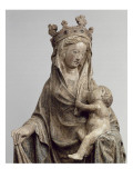 Vierge allaitant l'Enfant reproduction procédé giclée