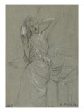 Femme à sa toilette Lámina giclée por Henri Gervex