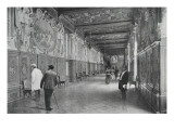 Galerie de François 1er Le Panorama de Paris n°14, Fontainebleau page 3 Fonds Billy Reproduction procédé giclée