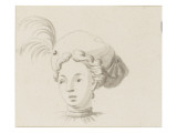 Tome IV (1762DR à 1902DR) : Costumes de fêtes et de mascarades Théâtre de Louis XIV Giclee-trykk av Jean I Berain Tome IV (1762DR à 1902DR) : Costumes de fêtes et de mascarades Théâtre de Louis XIV Giclee-trykk av Jean I Berain