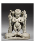 figurine magique : Ptah patèque tenant des couteaux, debout sur des crocodiles entouré d'Isis, Lámina giclée figurine magique : Ptah patèque tenant des couteaux, debout sur des crocodiles entouré d'Isis, Lámina giclée