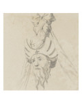 Tome IV (1762DR à 1902DR) : Costumes de fêtes et de mascarades Théâtre de Louis XIV Giclee Print by Jean I Berain