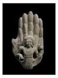 Partie supérieure d'une stèle : Siva et Nandin Lámina giclée Partie supérieure d'une stèle : Siva et Nandin Lámina giclée