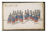 Album ; Ballet des Fées de la forêt de Saint Germain ; Musique servant de Grand ballet Reproduction procédé giclée par Daniel Rabel