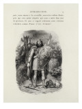 Vercingétorix reproduction procédé giclée par Eugene Delacroix