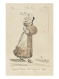 Merveilleuse : Toque de velours Giclée-Druck von Horace Vernet