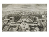 Recueil des "Plans, Profils et Elévations du Château de Versailles..." : planche 47 : vue Reproduction procédé giclée par Pierre Lepautre