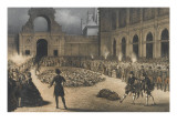 A Scramble in Torches, Fontainebleau, May 12, 1857 Giclee Print
