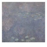Les Nymphéas : Les Deux saules Giclee Print by Claude Monet