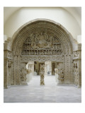 Vue du musée des Monuments français en 1994 Reproduction procédé giclée