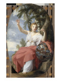 Uranie Reproduction procédé giclée par Eustache Le Sueur